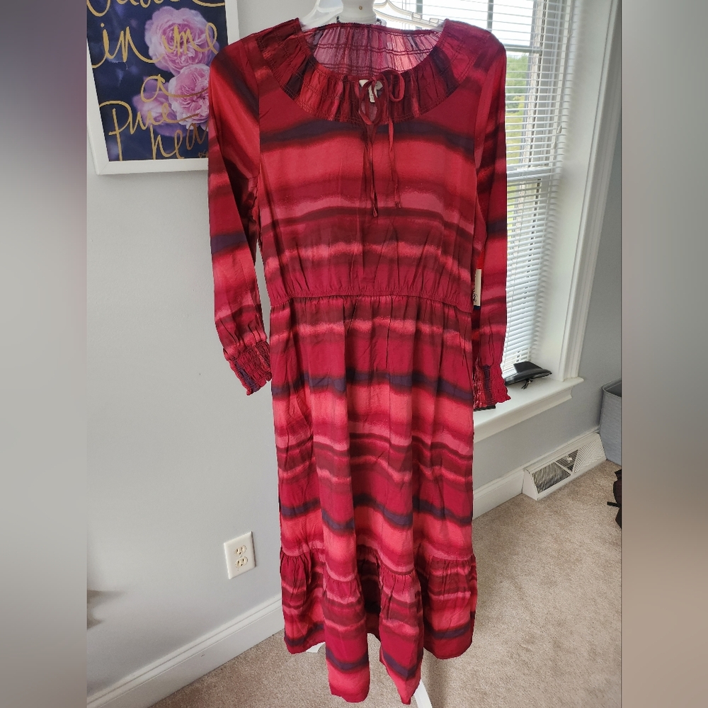 Terra & Sky maxi dress